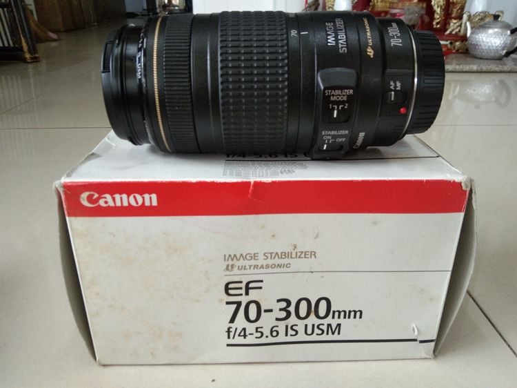 ขายเลนส์แคนนอน Canon EF 70-300mm F 4-5.6 IS USM สภาพสวยมาก ไม่ค่อยได้ใช้ น้องๆของใหม่ เป็นเลนส์ซูมที่มีประโยชน์อย่างมาก