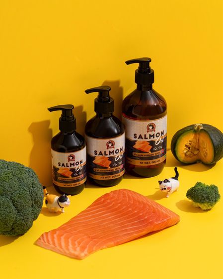 น้ำมันปลาแซลมอน สำหรับสุนัขและแมว รูปที่ 9