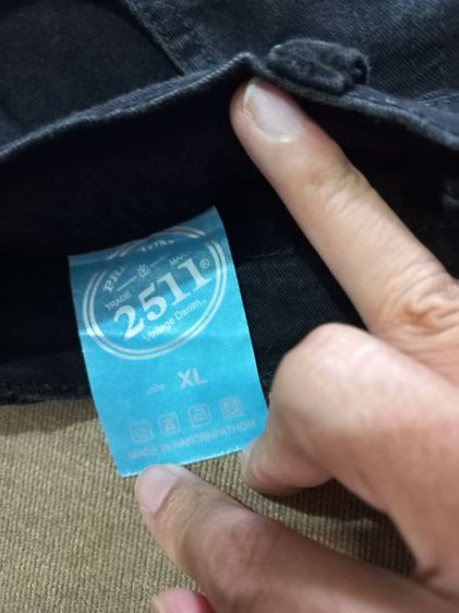 🌈กางเกงยีนส์ขาสั้น"งาน2ป้าย แบรนด์ 2511🌈👉แบรนด์แท้💯งานตามหาของหลายๆคน😍 รูปที่ 5