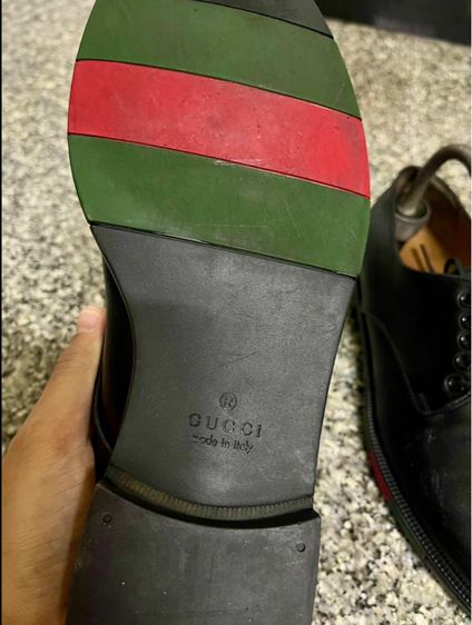 Gucci Business Luxus Leather เบอร์42.5 รูปที่ 7
