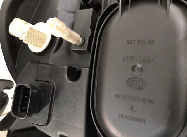 ไฟหน้า Benz ML 270CDi Benz ML 320 รุ่นปี 1998-2005 W163 หัวเผาเครื่อง 2.2L Benz CDi Diesel รูปที่ 7