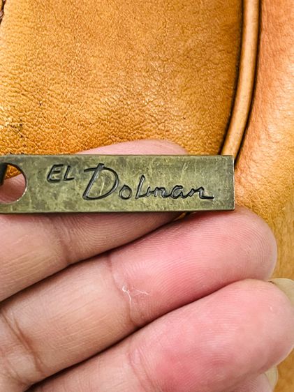 กระเป๋าหนังแบรนด์ EL DOLMAN (เอล ดอลแมน) ทรงถือmade in Japan  รูปที่ 6