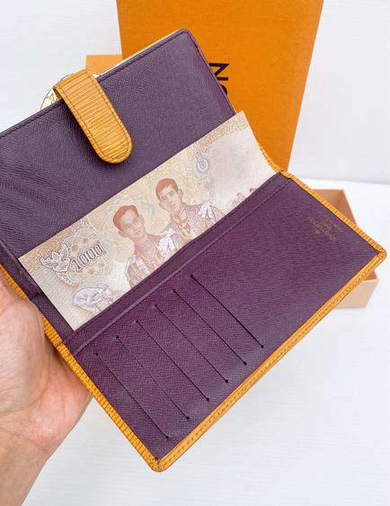กระเป๋าเงิน Louis Vuitton Kisslock Wallet Epi Dc99 รูปที่ 5