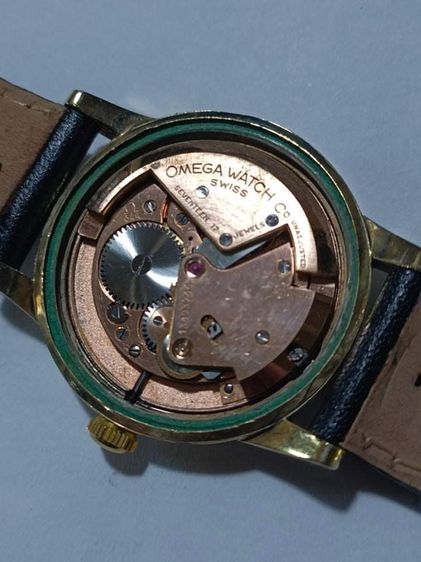 Omega 2เข็มครึ่ง ครึ่งรอบ 14KGFทั้งตัว Cal.344 รูปที่ 16