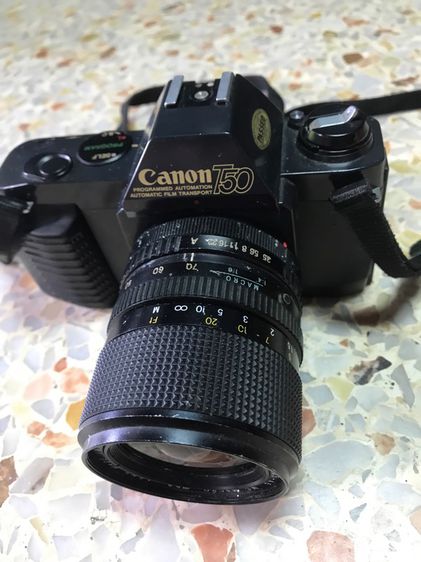 กล้องถ่ายรูปฟิล์ม canon T50 เลนส์ 35-70mm JAPAN 
