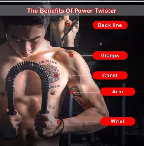 สปริงมือหัก อุปกรณ์สร้างกล้ามแขน Arm power, Power Twister 50 kg รูปที่ 4