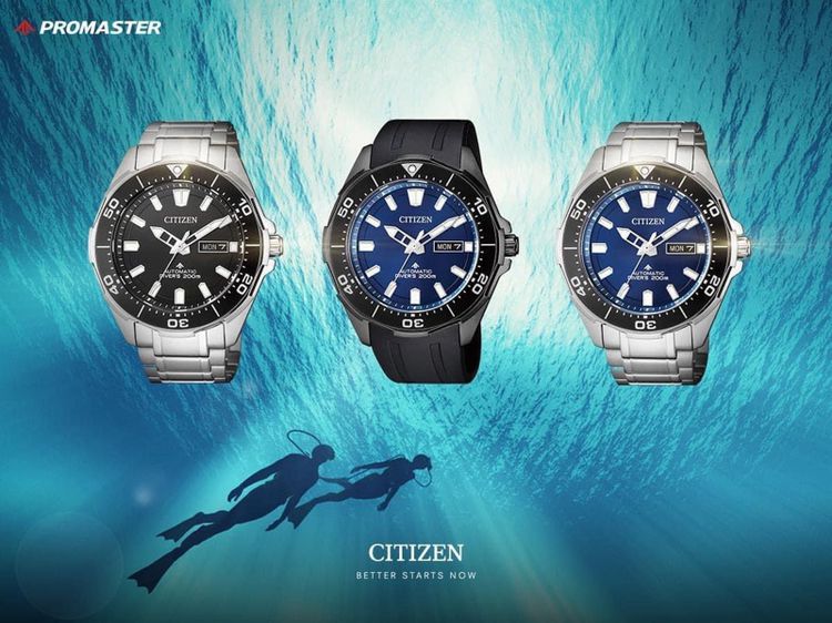 อื่นๆ CITIZEN Automatic Promaster Diver 200M Super-Titanium