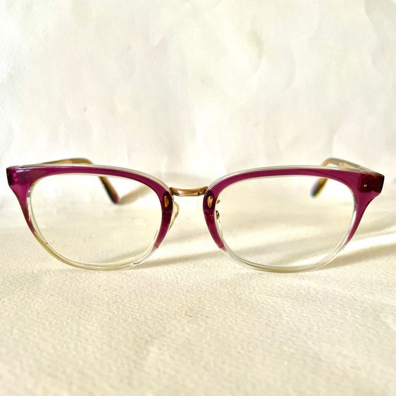 กรอบแว่นตา ญี่ปุ่น ทรงทันสมัย สีทูโทน ไล่เฉด แว่นตา แว่นกันแดด กรอบแว่นสายตา รูปที่ 13