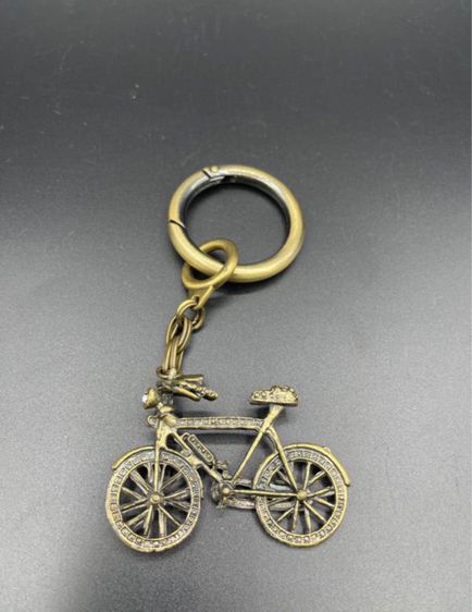 พวงกุญแจประดับคริสตัลรูปจักรยาน รูปที่ 2