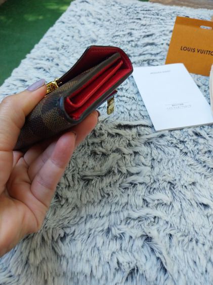 กระเป๋าLouis Vuitton Damier Wallet แท้มือสองน่ารักค่ะ รูปที่ 11