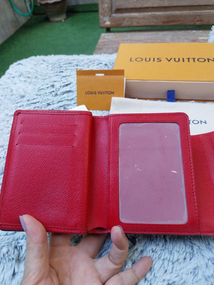 กระเป๋าLouis Vuitton Damier Wallet แท้มือสองน่ารักค่ะ รูปที่ 12