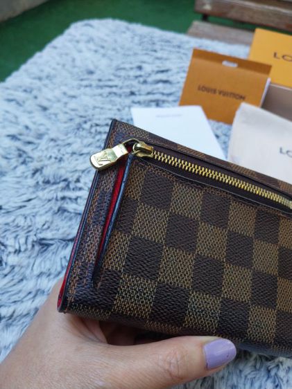 กระเป๋าLouis Vuitton Damier Wallet แท้มือสองน่ารักค่ะ รูปที่ 14