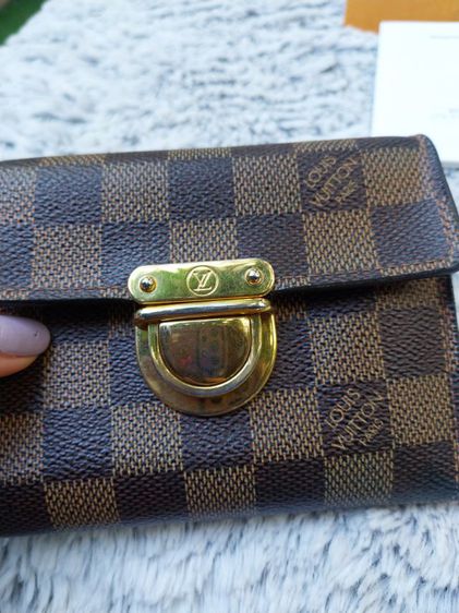 กระเป๋าLouis Vuitton Damier Wallet แท้มือสองน่ารักค่ะ รูปที่ 9