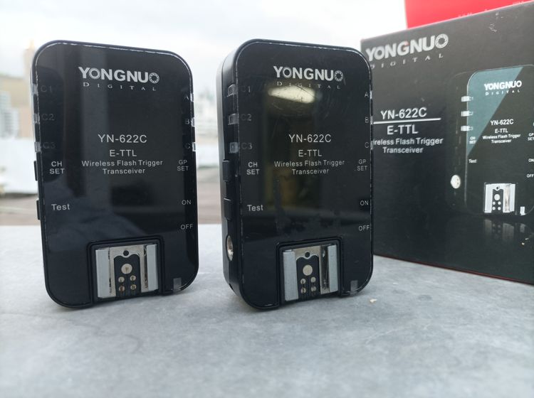 YONGNUO ทริกเกอร์ YN - 622C TTL สวยใช้งานปรกติทุกระบบ รูปที่ 1