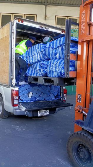 ผ้าม้วน ผ้าฝาง พลาสติกปูพื้น บ่อ รูปที่ 8