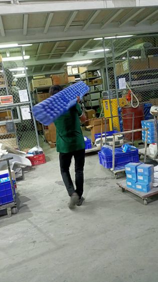 ผ้าม้วน ผ้าฝาง พลาสติกปูพื้น บ่อ รูปที่ 6