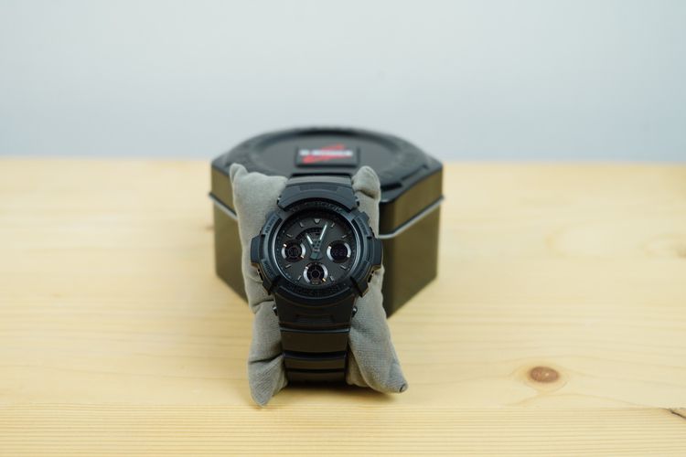 Casio G-Shock นาฬิกาข้อมือผู้ชาย รุ่น AW-591BB-1ADR มือสอง