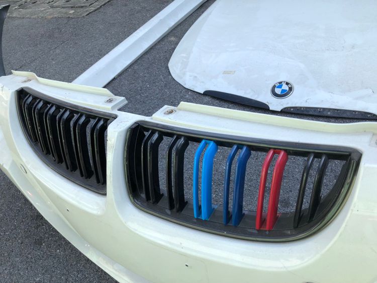 ชุดกันชน เสกิร์ตข้าง BMW E90 M Sport ฝากระโปรงหน้า หลัง ท่อไอเสีย รุ่น Pre LCi ใส่ 318i 320i 325i รูปที่ 5