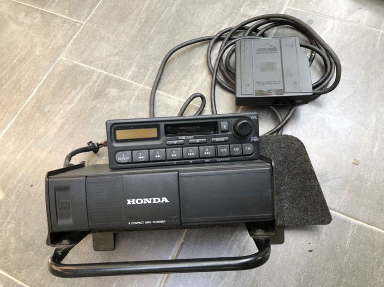 วิทยุ Honda รุ่นเก่า Classic เล่น Tape พร้อมตู้ CD 6 แผ่น AM FM คลื่นไทย รูปที่ 14