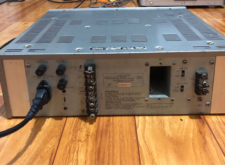 TOA 900 SERIES เพาเวอร์แอมป์ P-924A รูปที่ 6