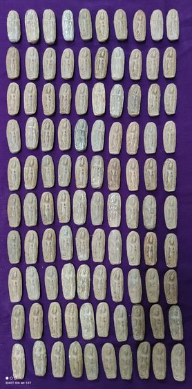 พระลีลาเม็ดขนุน 100 องค์ ชุดสวยสมบูรณ์ รูปที่ 3