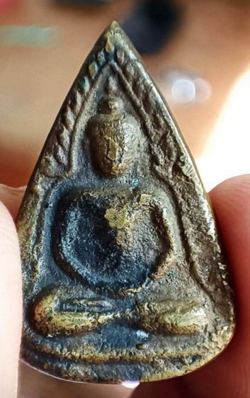 เหรียญพระพุทธชินราชหล่อโบราณรุ่นแรกหลวงพ่อน้อย วัดศรีษะทอง ปี 2486  ปล่อยเช่าเบาๆ รูปที่ 5