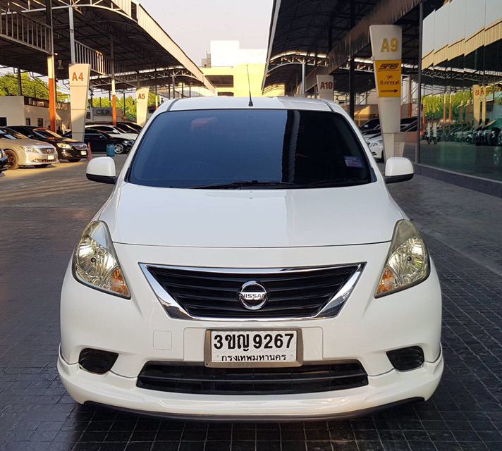 Nissan Almera 2014 1.2 E Sedan เบนซิน เกียร์อัตโนมัติ ขาว