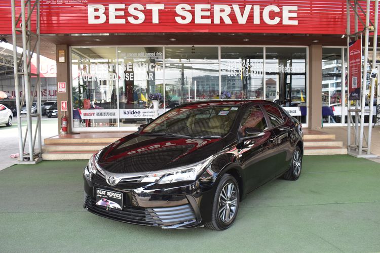 Toyota Altis 2017 1.6 G Sedan เบนซิน ไม่ติดแก๊ส เกียร์อัตโนมัติ ดำ