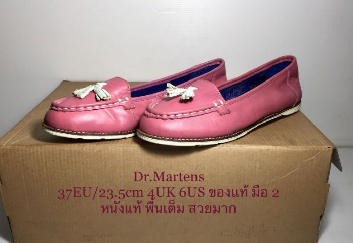 Dr.Martens, Casual shoes for Women 37EU 6US Original ของแท้ มือ 2 รุ่น ELIA, รองเท้า Dr.Martens หนังแท้ พื้นเต็ม สวยมาก ไม่มีรอยขีดข่วนใดๆ รูปที่ 17
