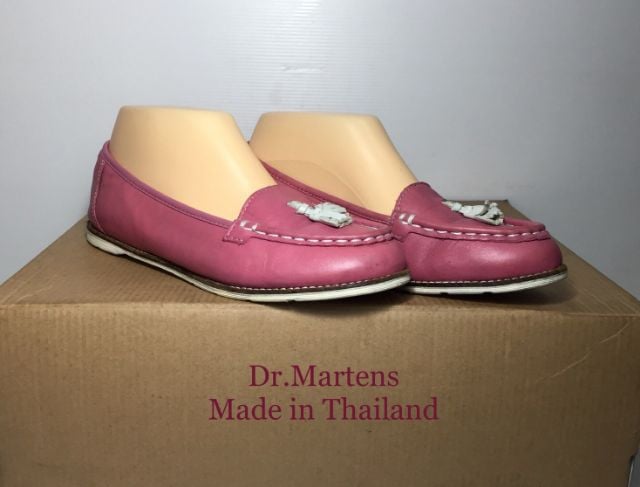 อื่นๆ รองเท้าส้นแบน UK 4.5 | EU 37 1/3 | US 6 ชมพู Dr.Martens, Casual shoes for Women 37EU 6US Original ของแท้ มือ 2 รุ่น ELIA, รองเท้า Dr.Martens หนังแท้ พื้นเต็ม สวยมาก ไม่มีรอยขีดข่วนใดๆ