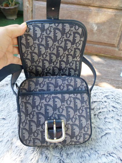 กระเป๋าChristain Dior Trotter Mini Crossbody Bag แท้มือสองน่ารักมากๆๆค่ะ รูปที่ 7