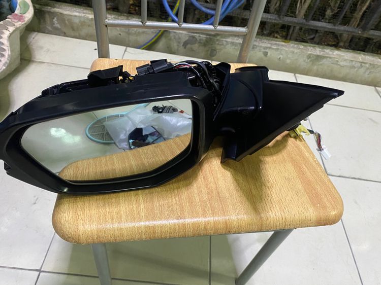กระจกมองข้าง ข้างซ้าย Honda civic Fk 2016-2021 13สายมีกล้อง แท้ถอด รูปที่ 4