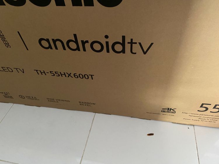  แอลอีดี ทีวี 55" PANASONIC (4K, Smart, Android) TH-55HX600T 👉🎉 ขาย 8,990-✅🥰