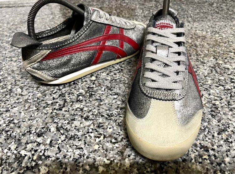 Onitsuka Tiger Mexico 66 Silver Red เบอร์41.5 รูปที่ 1