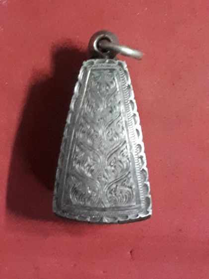 พระผงสุพรรณ พิมพ์หน้าแก่ เนื้อดินเผาสีเขียว กรุวัดมหาธาตุ จังหวัดสุพรรณบุรี รุ่นแรก หลังลายนิ้วมือ ผิวมัน แห้งเหี่ยว องค์นี้เป็นพระหนา ผิวมั รูปที่ 11