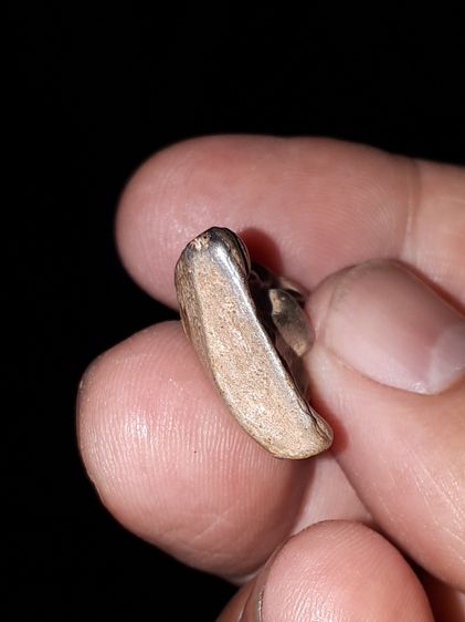 พระผงสุพรรณ พิมพ์หน้าแก่ เนื้อดินเผาสีเขียว กรุวัดมหาธาตุ จังหวัดสุพรรณบุรี รุ่นแรก หลังลายนิ้วมือ ผิวมัน แห้งเหี่ยว องค์นี้เป็นพระหนา ผิวมั รูปที่ 7