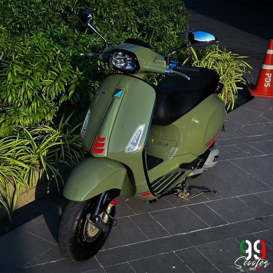 Vespa Sprint 150 i-get abs led S Collection 2022 สีเขียวใหม่