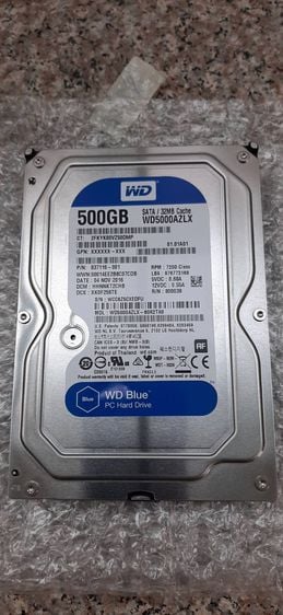 ฮาร์ดดิส 3.5” WD 500GB 