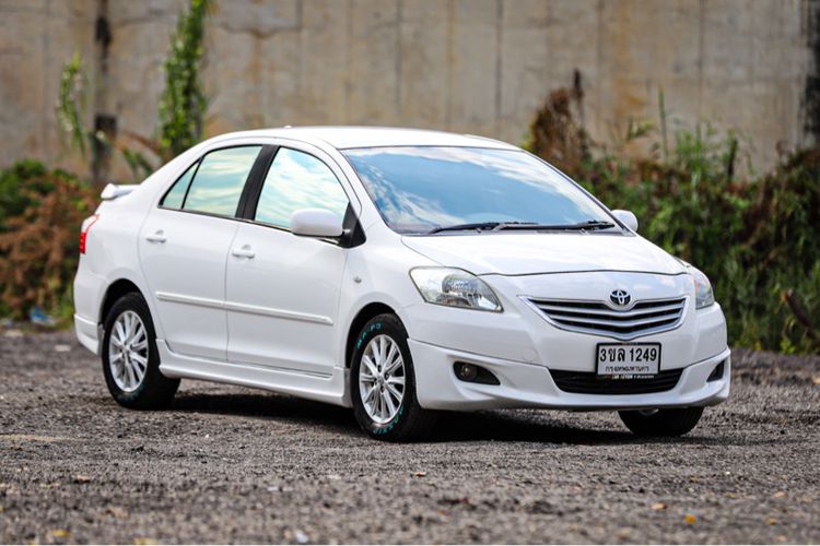Toyota Vios 2011 1.5 E Ivory Sedan เบนซิน ไม่ติดแก๊ส เกียร์อัตโนมัติ ขาว
