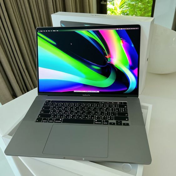 ขาย MacBook Pro 2019 16 นิ้ว สี Space Gray Ram 16 SSD1TB Core i9 ศูนย์ไทย สวยครบกล่อง