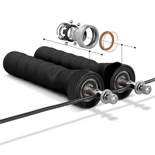 🔥มือ 1 - เชือกกระโดด สายเคเบิล Speed rope ปรับความยาวได้ พร้อมสายเพิ่ม 1 เส้น - กระชับหุ่น ลดไขมัน รูปที่ 9