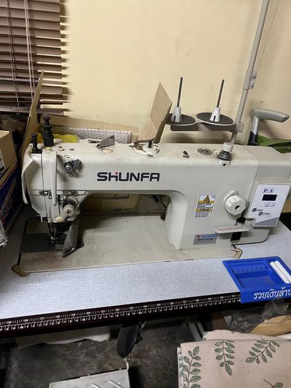 จักรเย็บผ้า ตะกุยเข็มเดี่ยว SHUNFA SF-0303d