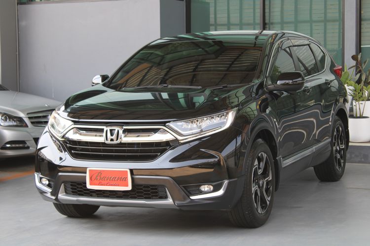 Honda CR-V 2018 2.4 EL 4WD Utility-car เบนซิน ไม่ติดแก๊ส เกียร์อัตโนมัติ ดำ