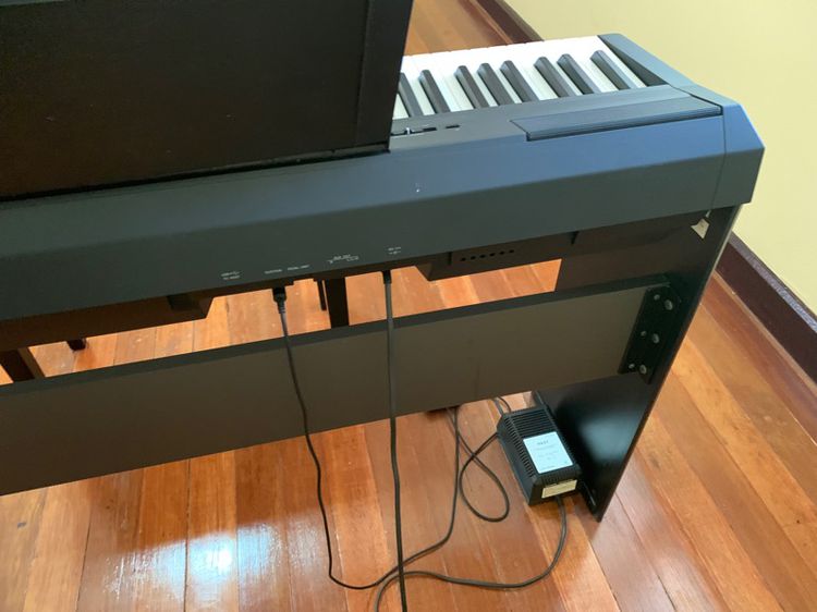 เปียโน YAMAHA  P-115 สีดำ  ดิจิตอล Digital Piano ยามาฮ่า มือสอง  พร้อมขาตั้ง ที่วางโน๊ต อุปกรณ์ครบกล่อง รูปที่ 4