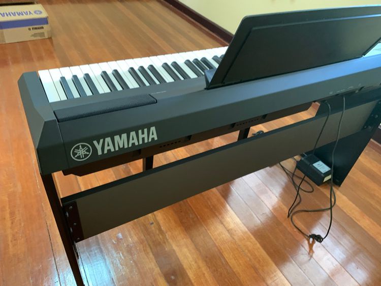 เปียโน YAMAHA  P-115 สีดำ  ดิจิตอล Digital Piano ยามาฮ่า มือสอง  พร้อมขาตั้ง ที่วางโน๊ต อุปกรณ์ครบกล่อง รูปที่ 3