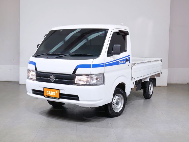 Suzuki Carry 2022 1.5 Pickup ดีเซล ไม่ติดแก๊ส เกียร์ธรรมดา ขาว