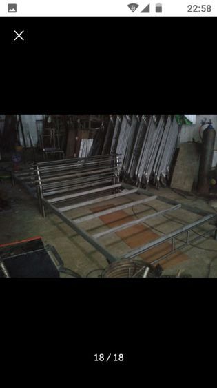 รับผลิตเตียงเหล็ก งานเหล็กตามแบบ ตามสั่ง รูปที่ 8