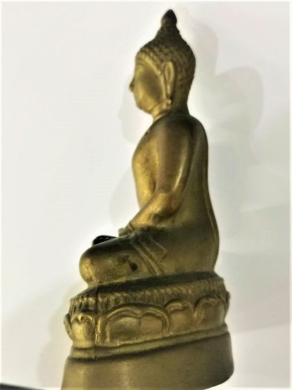 พระบูชา พระพุทธรูปเชียงแสน หน้าตัก 5 นิ้ว วัดดอนทอง ต.วัดโบถ์ ชลบุรี รูปที่ 6