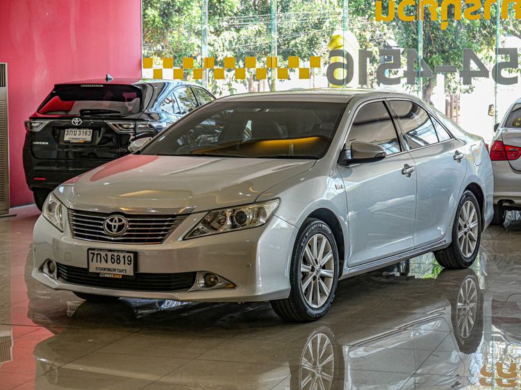 Toyota Camry 2013 2.5 G Sedan เบนซิน ไม่ติดแก๊ส เกียร์อัตโนมัติ บรอนซ์เงิน