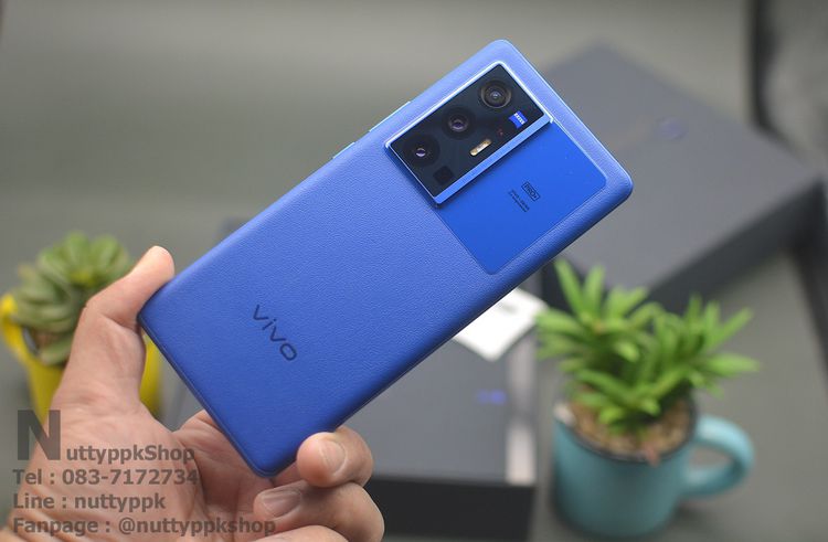 Vivo X70 PRO Plus 12-256G สีน้ำเงินสุดจี๊ดดด กล้องเทพ Zeiss สภาพงามๆ ยกกล่อง เครื่องนอก มีภาษาไทย ลงเพลย์สโตร์ได้ง่ายๆ